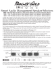 Smart Audio Management Speaker Selectors